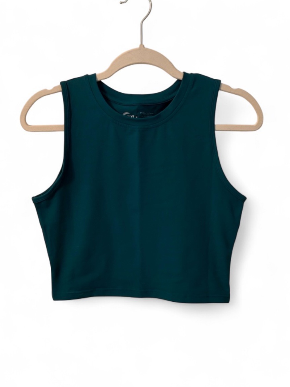 Zyia Active Women’s Teal Cropped Tank